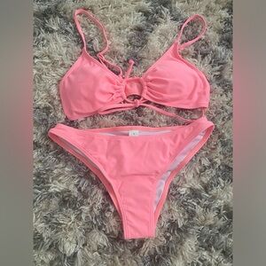 Pink bikini size small